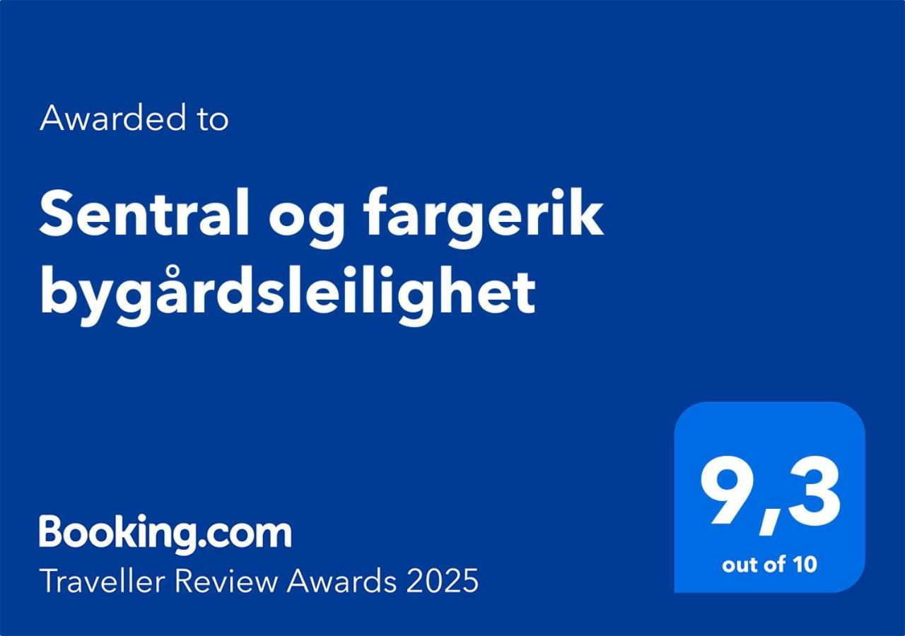 הלדן Sentral Og Fargerik Bygardsleilighet מראה חיצוני תמונה